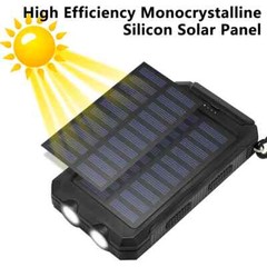 20000mAh 200W Portable Solar Panel Kit USB Solar Power Bank Battery Charger Set