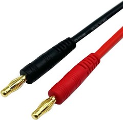 XT60H Connector Plug to 4mm Banana Plugs Battery Charge Lead 3FT 12AWG