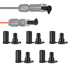 Solar Panel Cable Connector, IP68 Waterproof, 1500V 70A Tinned Copper Pins, for