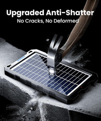 Upgraded 7.5W-Solar-Battery-Trickle-Charger-Maintainer-12V Portable Waterproof S