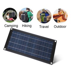 60W Solar Panel 12V-18Volt Trickle Battery Charger For Caravan Car Van Boat Kit