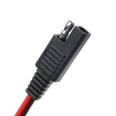 18AWG SAE Quick-disconnect Power Automotive Extension Cable with Dust Cover Cap