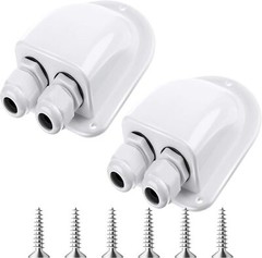 IP68 Cable Gland Entry, 13AWG to 7AWG RV Roof Entry Box, ABS…