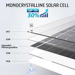 Eco-Friendly 12V Solar Car Battery Charger with Intelligent Protection System