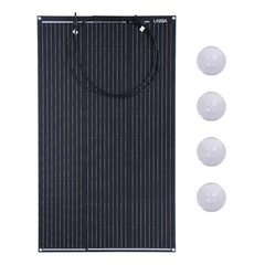 100W 18V Flexible Mono Solar Panel Waterproof For Home RV Camping Caravan Boat