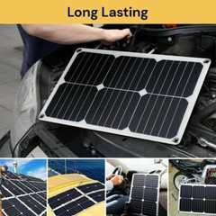 Semi Flexible Solar Panels Kit 300W film Mono Sunpower Home&Outdoor RV Marine