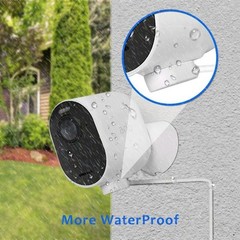 Simplified Setup with Waterproof Magnetic Power Cable for Arlo Systems White