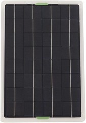 20W 12V Solar Panel Portable Solar Battery Charger Maintainer with Dual USB