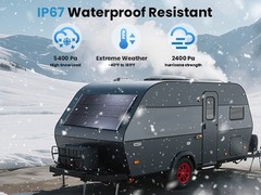 100W Flexible Solar Panel 12V Portable Power Home RV Battery Charger +Controller