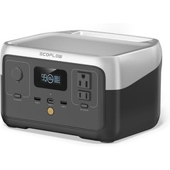Portable Power Station 600W Fast AC Solar Generator Lightweight Outdoor Supply