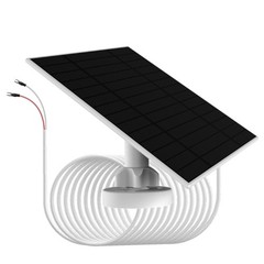 6W Solar Panel for Home CCTV Camera Security Doorbell Battery Charger