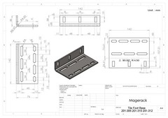 Magerack Tile Hook Bracket w/ Flashing for Solar Panel PV Module Mounting 10