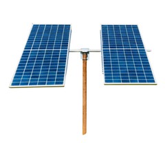 Solar Panel Array Pole or Pipe Mount Mounting Bracket for 4″ Pipe Universal Bolt