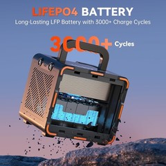 Emergency Power Supply 300W Solar Generator//