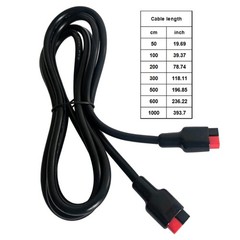 Heavy Duty 14AWG 30A Current Extension Wire For Solar Generator And Battery