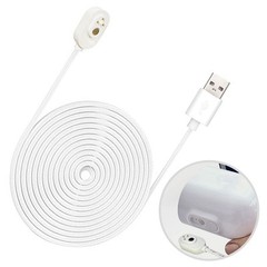 Simplified Setup with Waterproof Magnetic Power Cable for Arlo Systems White