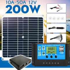 4000 Watts Solar Panel Kit 100A 12V Battery Charger with Controller Caravan Boat