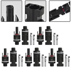 5Pair Solar Connector Female Coupling Power Distributor IP67