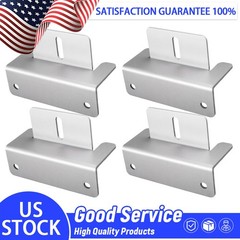 4/8 Sets Solar Panel Z Bracket Mounting Mounts Set Solar Panel RV Boat Roof Wall