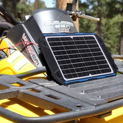 10W 12V Solar Battery Panel Charger & Maintainer for Car Boat Marine RV Trailer