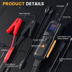 GODIAG Power Circuit Probe Tester, Auto Short Circuit, Relay Fuse Tester, Vol…