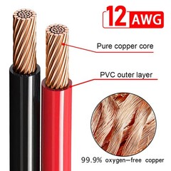 20ft Solar Panel Extension Cable Wire XT60 Female to Solar Connectors Black Red