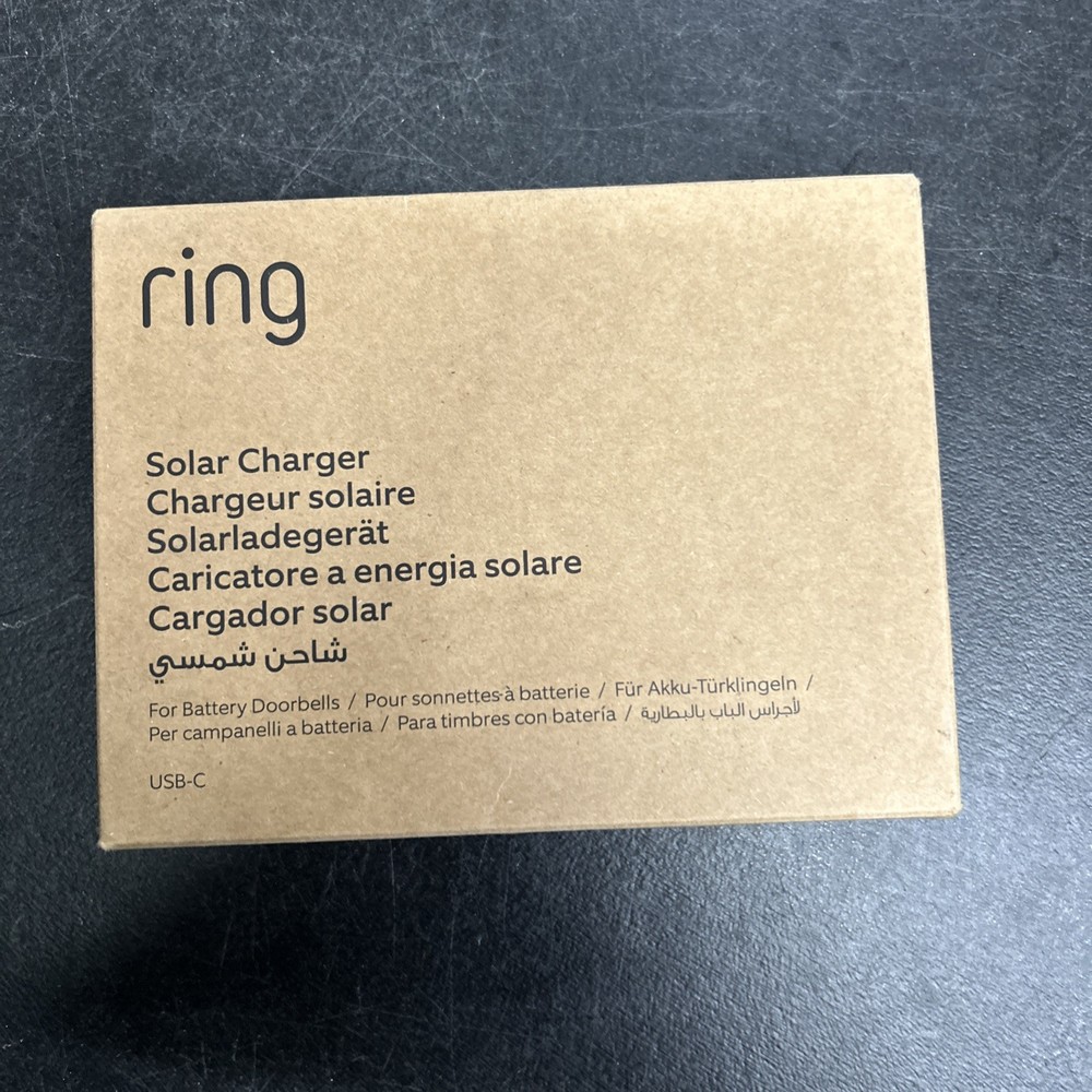 Solar Charger For Ring Battery Doorbell