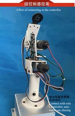 DC Dual-axis Gimbal Solar Tracking Robotics Large Payload High Torque All-metal