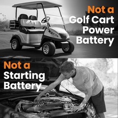 Deep Cycle Battery 12V 100Ah LiFePO4, Low Temperature Cutoff, 1280Wh Energy