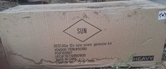 Sunforce 80 Watt Solar 12V Power Genterator Kit