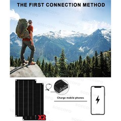 10000W Solar Kit | w/ Efficient Inverter, 2pcs Solar Panels, 100A Controller