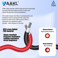 3ft 10AWG Solar Extension Cable with Connectors – PV Wire Male/Female Adapter