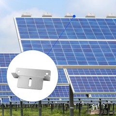 4/8 Solar Panel Z Bracket Mounting Mounts Set Solar Panel RV Boat Roof Wall Flat