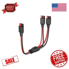 ELFCULB 1FT Anderson Y Splitter Cable Solar Panel