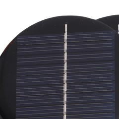 5pcs Round Solar Panel Compact Reliable Energy For DIY Projects Easy To Use