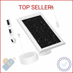 Solar Panel for Ring Camera(2nd Generation) Dustproof Waterproof 5W Solar Panel