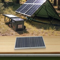 Clip Solar Panel Kit 15W 12V Compatible with Various Devices