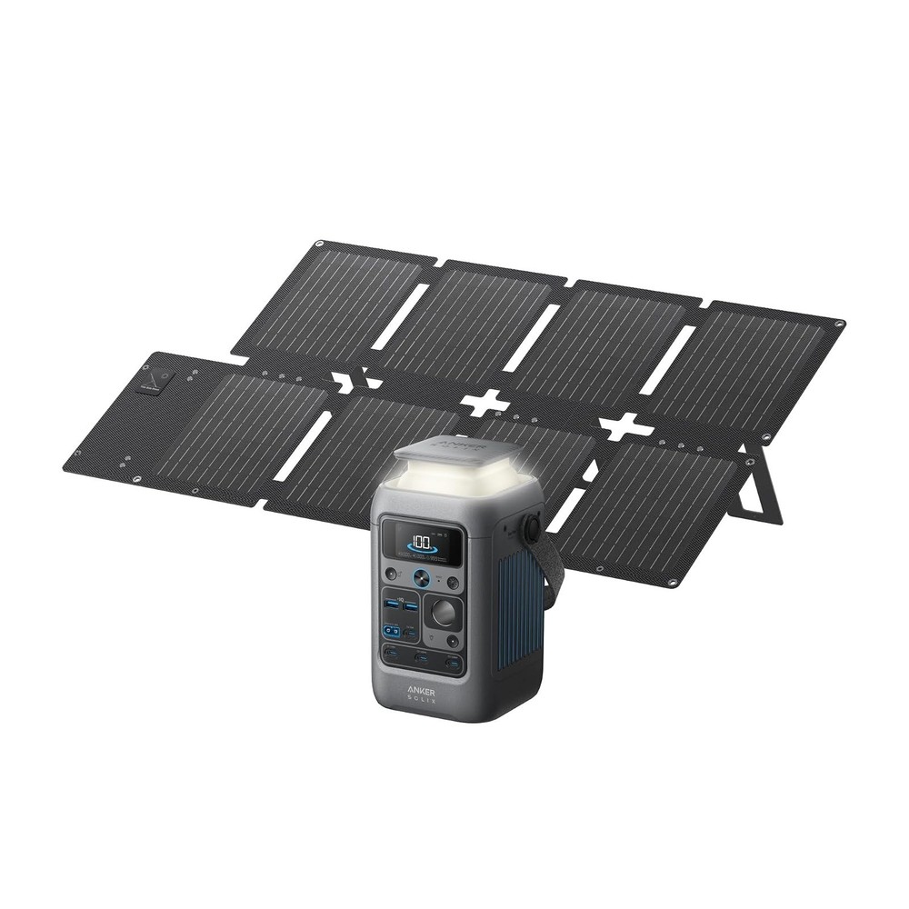 Anker SOLIX C300 DC Power Station 60W Solar Panel 288Wh 300W