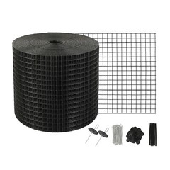 VEVOR 6in x 100ft Solar Panel Bird Guard Critter Guard Roll Kit 100pcs Fasteners