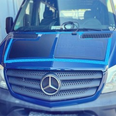 Mercedes-Benz Sprinter 2nd Gen(2006-2018) Lensun 80W Hood/Bonnet Solar Panel C3