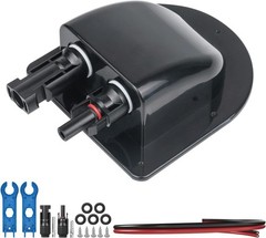 Solar Cable Entry Gland Compatible with 12V/24V Solar Panels RV Boats Yacht 3…