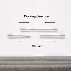 50 Pairs Connector 60A Male Female Metal Core For Solar PV Cable Connection Kit