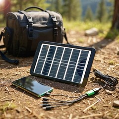 SOECOPO 30W Solar Panel with 3M charging cable 5V portable solar charging panel