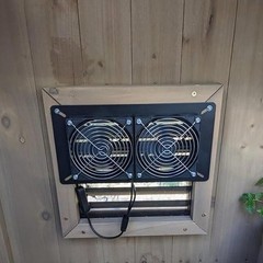 Voltset Solar Fan for Outside 20W Solar Power Exhaust Fan for Outdoor W/ Panel