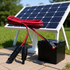 30A Battery Use Solar Cable for Outdoor Charging and Input Tasks