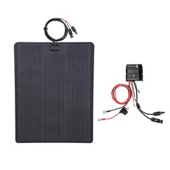 Lensun 60W Hood Flexible Solar Panel for Chevrolet 4th Gen Silverado 1500 Good
