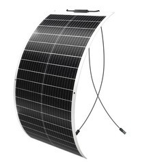 200W Flexible Solar Panel Portable for RV Camping Boat Off-Grid 12V/24V Batterie