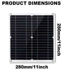 1200W Solar Panel Kit 10A-100A 12V Battery Charge Controller RV Caravan Boat