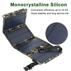 Portable Solar Panel Charger – Fast Charging for Camping, Hiking & Travel