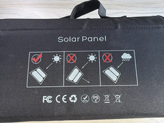 T13~ AP ALLPOWERS SOLAR CHARGER DUAL USB FOLDING